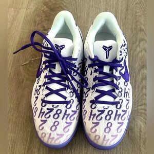 Nike Kobe 8 Protro Grade School "COURT PURPLE”  Size 3.5 FN0266-101.